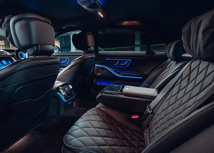 Manchester Executive Transfers premium vehicle interior
