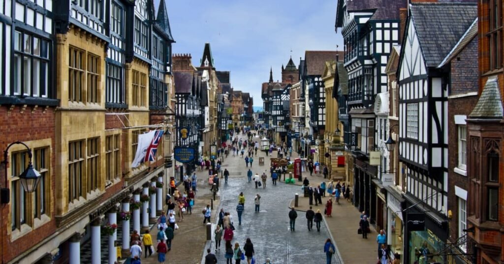 Chester Rows destination for private airport transfers